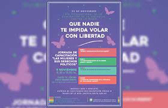 Jornada por el Día Internacional de la Eliminación de la Violencia contra la Mujer
